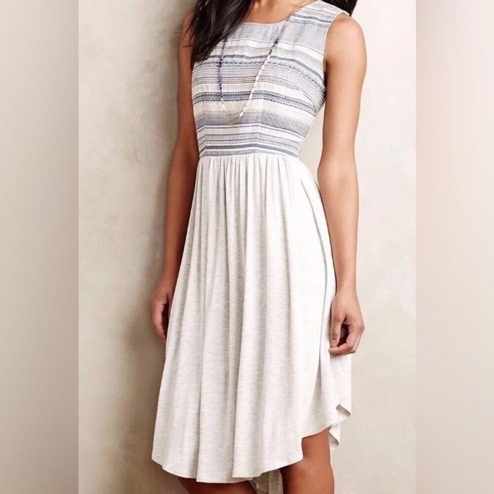 Anthropologie Dolan Left Coast Collection Embroidered Dress m
